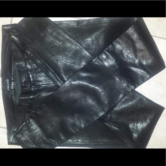 J Brand Genuine Leather Skinny - Picture 3 of 8